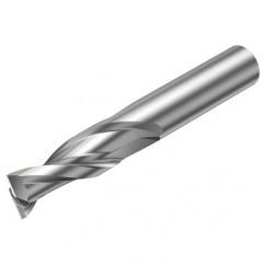 2P232-1200-NA H10F 12mm FL Straight Center Cut w/Cylindrical Shank - All Tool & Supply