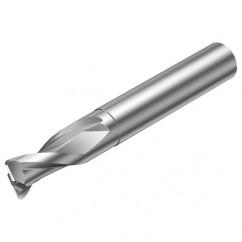 2S220-1200-150-NC H10F 12mm FL Straight Corner Radius Center Cut w/Cylindrical with Neck Shank - All Tool & Supply