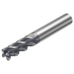 2S340-1200-150-MA 1640 12mm 4 FL Straight Corner Radius Center Cut w/Cylindrical Shank - All Tool & Supply