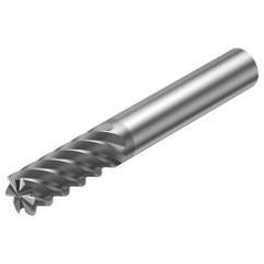 R215.35-05050-AC13L 1620 5mm 5 FL Solid Carbide End Mill - Corner Radius w/Cylindrical Shank - All Tool & Supply