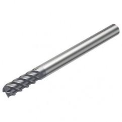 R215.H4-10050DAK03P 1620 10mm 4 FL Solid Carbide high feed End Mill w/Cylindrical Shank - All Tool & Supply