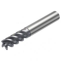 R216.24-12050GCC26P 1620 12mm 4 FL Solid Carbide End Mill - Corner Radius w/Cylindrical - Neck Shank - All Tool & Supply