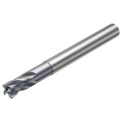 R216.24-12030BAJ12G 1610 12mm 4 FL Solid Carbide End Mill - Corner Radius w/Cylindrical Shank - All Tool & Supply