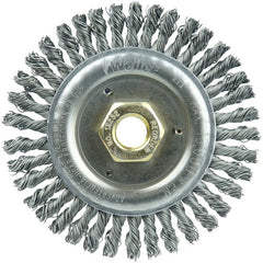 4 1/2 × 5/8″-11-0.020 Wire Size - Roughneck Stringer Bead Weld Cleaning Brush - All Tool & Supply