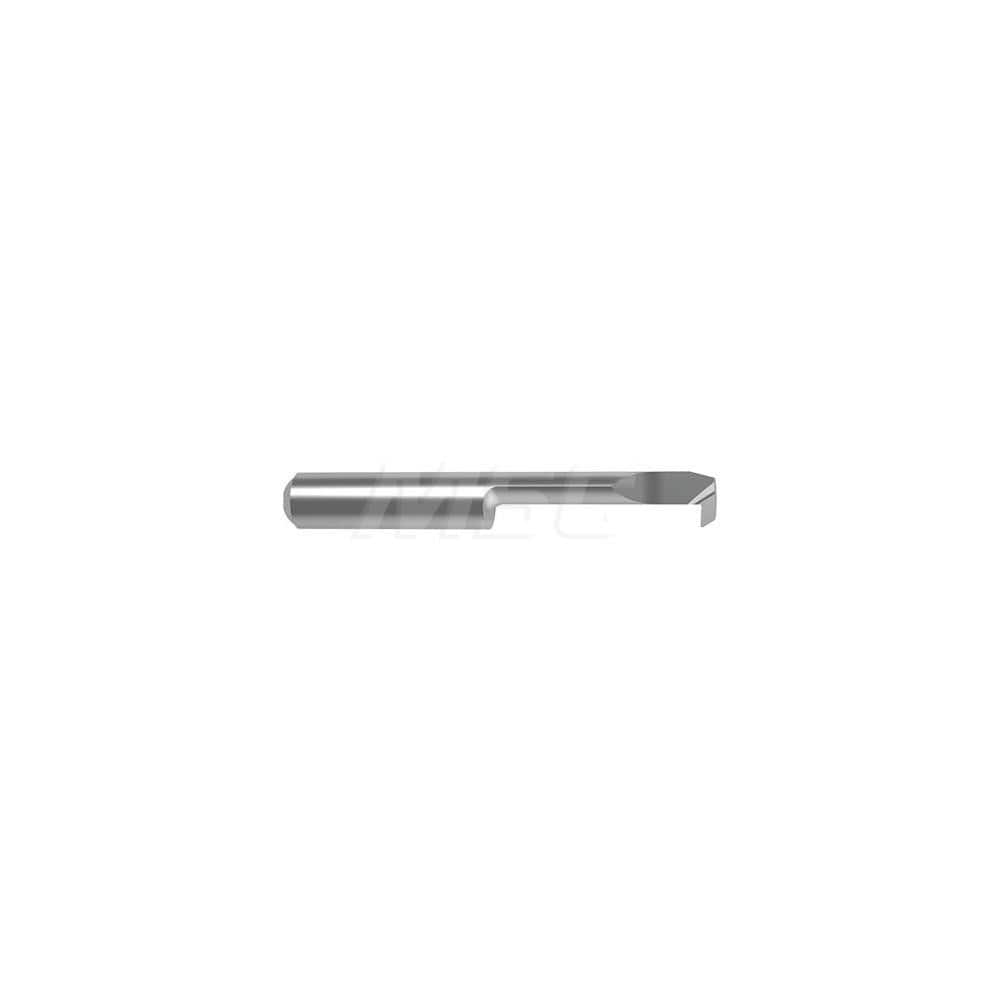 Internal Boring Bar: 0.315″ Min Bore, 2.0472″ Max Depth, Left Hand Cut, Carbide 3.0315″ OAL, 0.0079″ Corner Radius