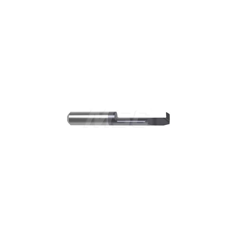 Internal Boring Bar: 0.315″ Min Bore, 1.063″ Max Depth, Right Hand Cut, Carbide 2.0472″ OAL, 0.0079″ Corner Radius