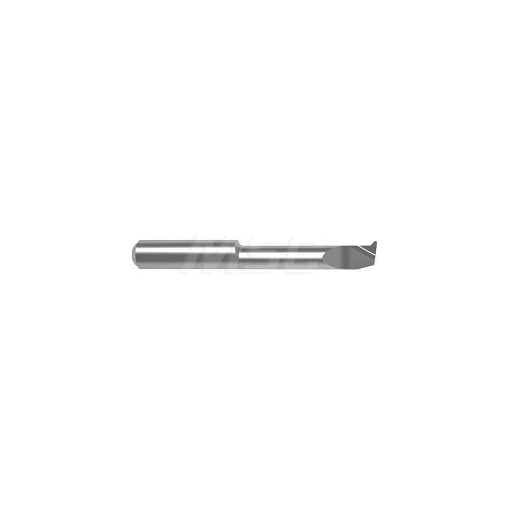 Internal Boring Bar: 0.315″ Min Bore, 0.6693″ Max Depth, Right Hand Cut, Carbide 1.6535″ OAL, 0.0039″ Corner Radius