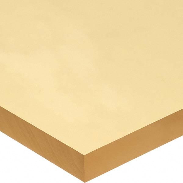 USA Sealing - 6" x 6" x 1/2" Amber Polyurethane Sheet - All Tool & Supply