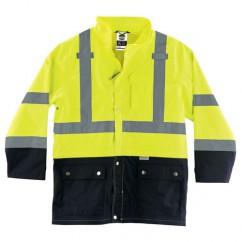 8365BK 2XL LIM/BLK FRONT RAIN JACKET - All Tool & Supply