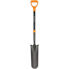 Fiskars - Shovels, Spades, Diggers & Hoes Type: Spade Blade Type: Round - All Tool & Supply