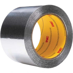 3M - 55m x 102mm x 4.6 mil Silver Aluminum Foil Tape - All Tool & Supply