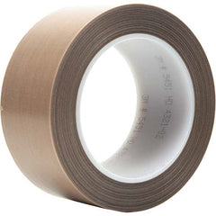 3M - 36 Yd x 3" Brown PTFE Film Tape - All Tool & Supply