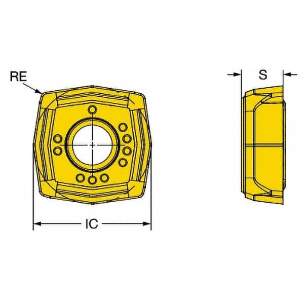 Sandvik Coromant - Indexable Drill Inserts Insert Style: DS20 Insert Size: 0407 - All Tool & Supply