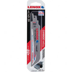 Lenox - Reciprocating Saw Blades Blade Material: Carbide Blade Length (Inch): 6 - All Tool & Supply