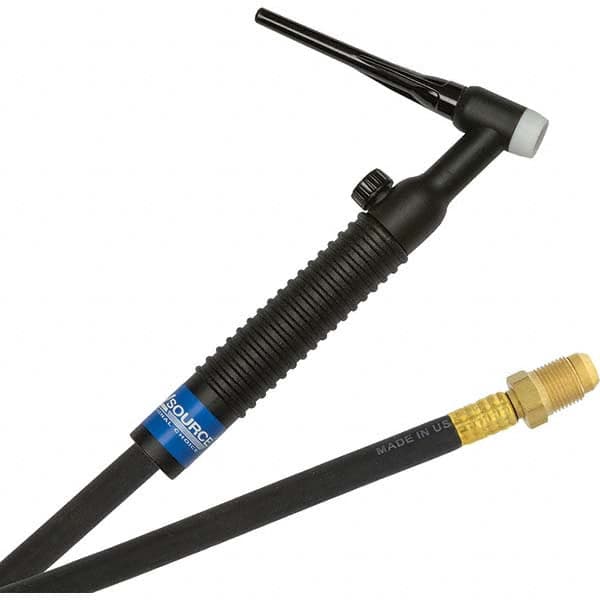 PRO-SOURCE - 200 Amp 25' Rubber Outfit 26V Air Cooled TIG Welding Torch Kit - All Tool & Supply