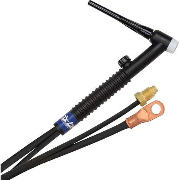 PRO-SOURCE - 150 Amp 25' Rubber Outfit 17FV Air Cooled TIG Welding Torch Kit - All Tool & Supply