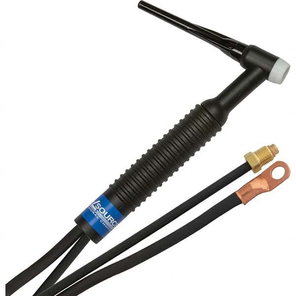 PRO-SOURCE - 200 Amp 25' Rubber Outfit 26F Air Cooled TIG Welding Torch Kit - All Tool & Supply