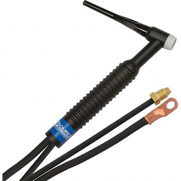 PRO-SOURCE - 200 Amp 12-1/2' Rubber Outfit 26 Air Cooled TIG Welding Torch Kit - All Tool & Supply