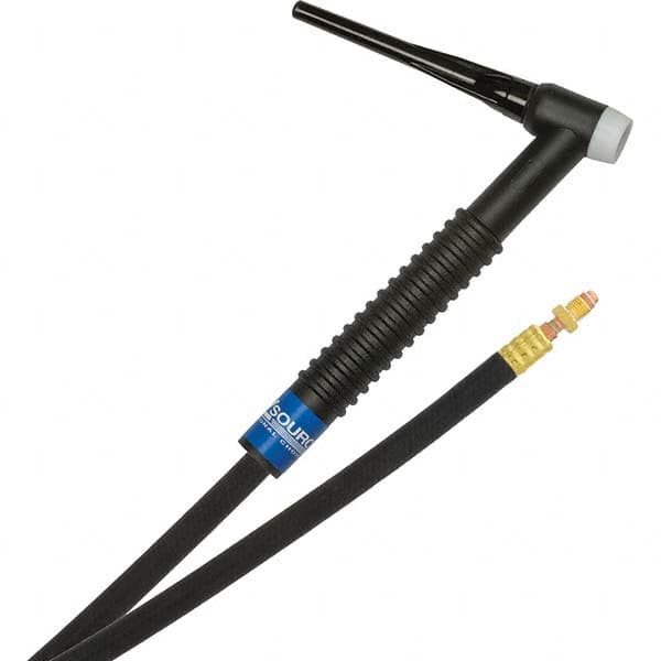 PRO-SOURCE - 150 Amp 25' Rubber Outfit 17F Air Cooled TIG Welding Torch Kit - All Tool & Supply