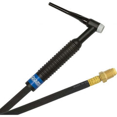 PRO-SOURCE - 200 Amp 12-1/2' Rubber Outfit 26F Air Cooled TIG Welding Torch Kit - All Tool & Supply