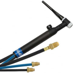 PRO-SOURCE - 350 Amp 12-1/2' Rubber Outfit 18V Water Cooled TIG Welding Torch Kit - All Tool & Supply