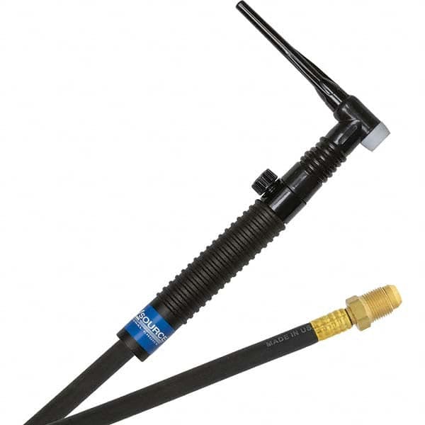 PRO-SOURCE - 200 Amp 25' Rubber Outfit 26FVMT Air Cooled TIG Welding Torch Kit - All Tool & Supply