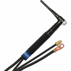 PRO-SOURCE - 200 Amp 12-1/2' Rubber Outfit 26FMT Air Cooled TIG Welding Torch Kit - All Tool & Supply