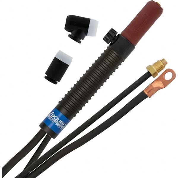 PRO-SOURCE - 200 Amp 12-1/2' Rubber Outfit 200M Air Cooled TIG Welding Torch Kit - All Tool & Supply