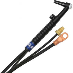 PRO-SOURCE - 125 Amp 25' Rubber Outfit 9FV Air Cooled TIG Welding Torch Kit - All Tool & Supply