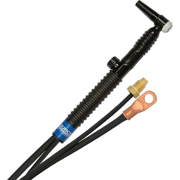 PRO-SOURCE - 125 Amp 25' Rubber Outfit 9FVMT Air Cooled TIG Welding Torch Kit - All Tool & Supply