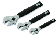 3 Piece Ratcheting Adjustable Wrench Set - All Tool & Supply