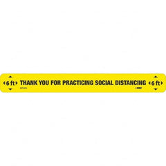 NMC - "Thank You for Practicting Social Distancing" Adhesive-Backed Floor Sign - All Tool & Supply