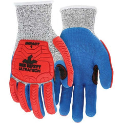 MCR Safety - Size 2XL, ANSI Cut Lvl A4, Puncture Lvl 5, Abrasion Lvl 4, Latex Coated Cut & Puncture Resistant Gloves - All Tool & Supply