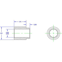 Drive Tighteners, Idlers & Aligners; Product Type: Mounting Adapter; Material: Steel; Width (Inch): 1; Width (Decimal Inch): 1; Mounting Hole Diameter: 0.5100; Bore Diameter: 0.6690; Overall Diameter: 0.810; Minimum Order Quantity: Steel; Material: Steel;