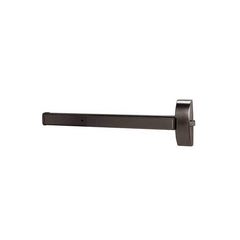 Push Bars; Material: Stainless Steel; Aluminum; Brass; Locking Type: Exit Device Only; Finish/Coating: Dark Bronze; Maximum Door Width: 48; Minimum Door Width: 48; Fire Rated: No; Grade: 1; Handle Included: No; Series: 9000 Series; Rating: No; Minimum Ord