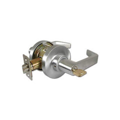 Lever Locksets; Type: Hospital/Privacy; Key Type: Keyed Different; Strike Type: ASA Strike; Finish/Coating: Satin Chrome; Material: Steel; Material: Steel; Door Thickness: 1 5/8 - 1 7/8; Backset: 2.75; Lockset Grade: Grade 1; Cylinder Type: None; Minimum