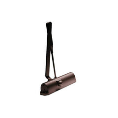 7300 Door Closer Damper: 200 lb Load Capacity Cast Aluminum, Dark Bronze Painted Finish, Non-Handed