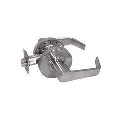 Lever Locksets; Type: Privacy; Key Type: Keyless; Strike Type: ASA Strike; Finish/Coating: Satin Chrome; Material: Steel; Material: Steel; Door Thickness: 1-3/8-2; Backset: 2.375; Lockset Grade: Grade 2; Cylinder Type: None; Minimum Order Quantity: Steel;