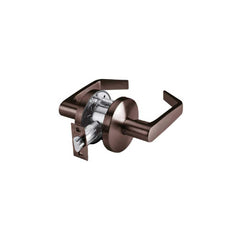 Lever Locksets; Type: Passage/Closet; Key Type: Keyless; Strike Type: ANSI 4-7/8; Finish/Coating: Oil Rubbed Bronze; Material: Steel; Material: Steel; Door Thickness: 1-3/8 ™1-3/4; Backset: 2.75; Lockset Grade: Grade 2; Cylinder Type: None; Minimum Order