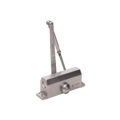 400 Door Closer Damper: 187 lb Load Capacity Aluminum, Aluminum Finish, Reversible