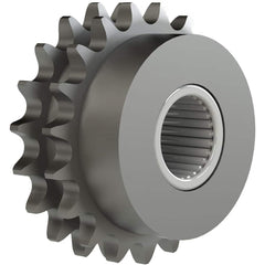 Chain Idler Sprockets; Bore Diameter: 1.5000; Hub Diameter: 3.1250; Pitch: 1.25 in; Compatible Shaft Diameter: 1.5 in; Number Of Strands: 2; Bearing Type: Needle; Material: Steel; Number of Teeth: 11; Minimum Order Quantity: Steel; Shaft Diameter (Inch):