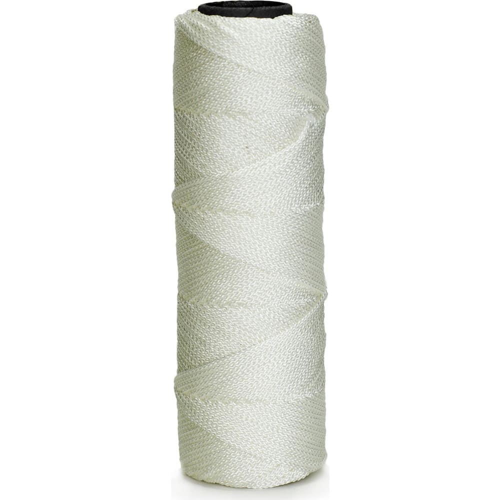 Twine; Type: Mason Line; Material: Nylon; Twine Construction: Braided; Color: White; Overall Diameter: 0.060; Breaking Strength (Lb.): 170.000; Twine Size: #18; Length (Feet): 1000.00; Twine Size: #18; Diameter (Decimal Inch): 0.060; Color: White; Overall