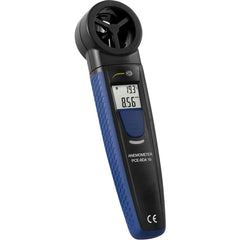 Airflow Meters & Thermo-Anemometers; Meter Type: Integral Vane Anemometer; Maximum Air Velocity ft/min (Feet): 4921; Measures: Airflow; Temperature; Humidity Sensing: No; Data Logging: No; Auto Power Off: Yes; Minimum Air Velocity: 200; Minimum Process Te