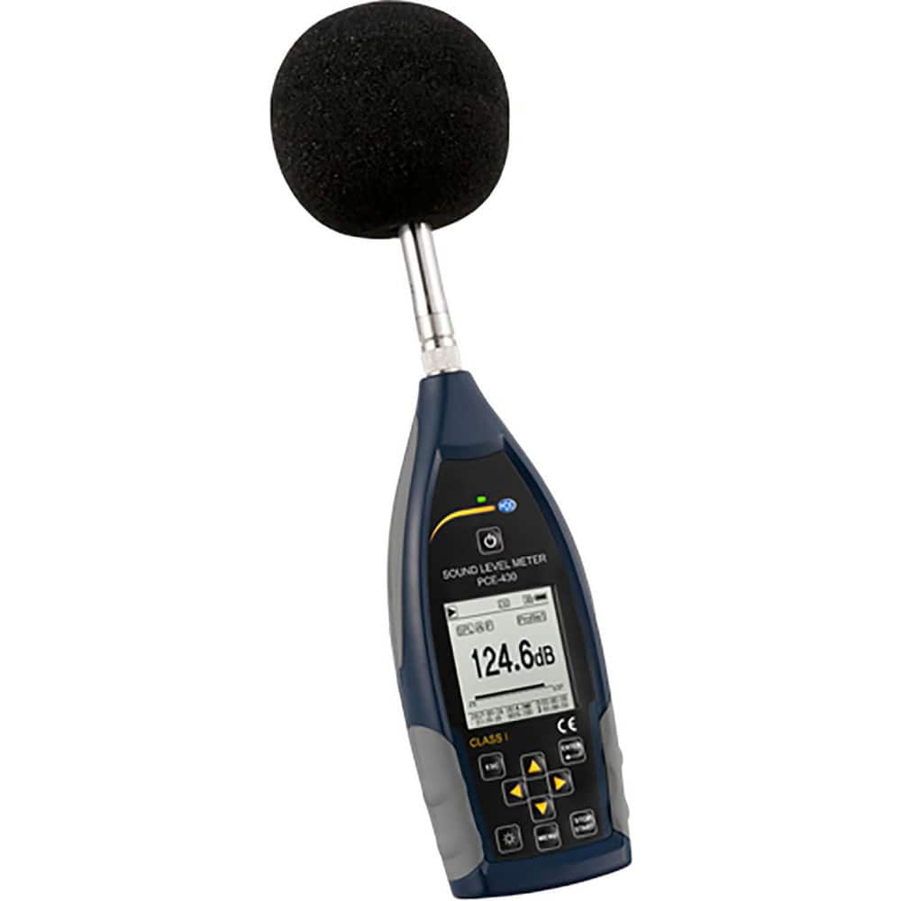 Sound Meters; Meter Type: Class 1 Sound Meter; Frequency Weighting: Z; A, B & C; Maximum Decibel Rating: 136; Minimum Decibel Rating: 22; Display Type: LCD; Accuracy (dB): Class 1; Accuracy: Class 1