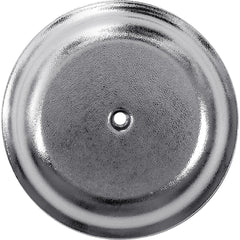 Drain & Waste Drain Plugs & Plates; Head Style: Phillips; Plug Size: 4; Material: HIPS Plastic; Size: 4; Minimum Order Quantity: HIPS Plastic; Diameter (Inch): 4; Description: Heavy duty cover plate with #14 screw included; Material: HIPS Plastic