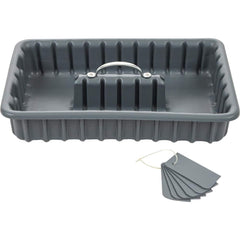 Tool Case Tool Tray: 0.14″ Thick, 11″ Wide, 3″ High, 16.5″ Deep, Polyethylene For Tools, cleaning supplies, supplies