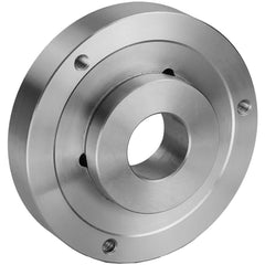 Lathe Chuck Adapter Back Plates; Nominal Chuck Size: 5 in; Mount Type: D1-6; Spindle Nose Type: D Series; Chuck Compatibility: 1-101-0500,1-103-0500,1-151-0500,1-153-0500,1-401-0599; Through-hole Diameter: 1.378 in; Chuck Diameter Compatibility: 5 in; Mat