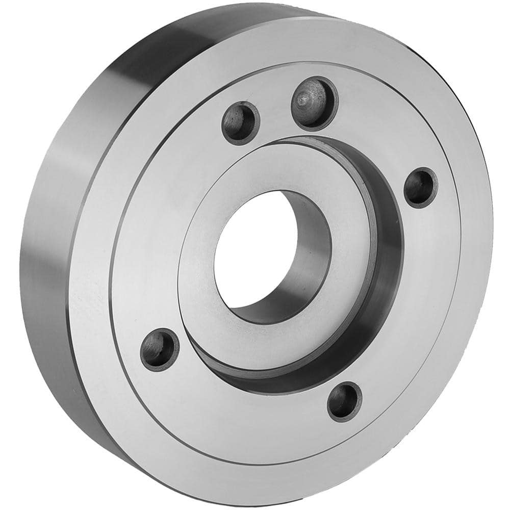 Lathe Chuck Adapter Back Plates; Nominal Chuck Size: 8 in; Mount Type: A1-6;A2-6; Spindle Nose Type: A Series; Chuck Compatibility: 1-301-1600; 1-202-0800; 1-201-0800; 1-105-0800; 1-205-0800; 1-302-1600; 1-106-0800; 1-107-0800; 1-203-0800; Through-hole Di