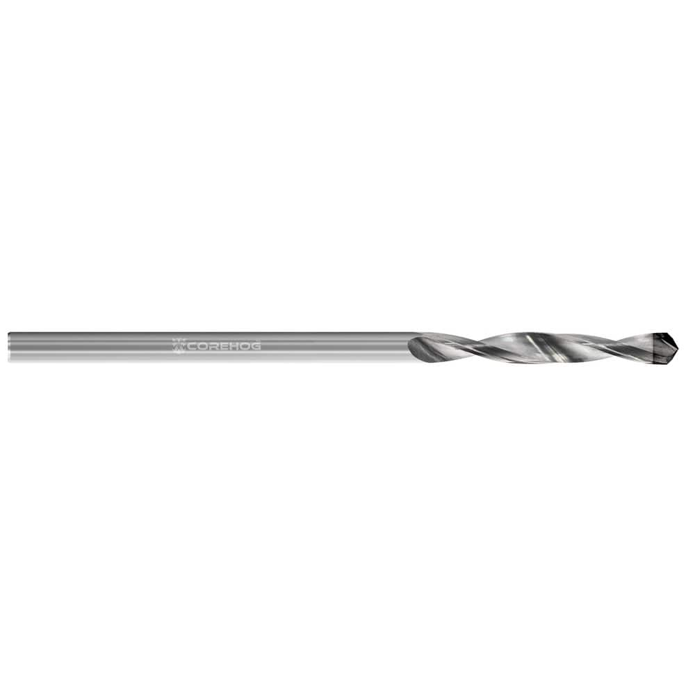 Jobber Length Drill Bit: 0.191″ Dia, 118 °, Polycrystalline Diamond (PCD) Polycrystaline Diamond Finish, 4″ OAL, Right Hand Cut, Spiral Flute, Straight-Cylindrical Shank