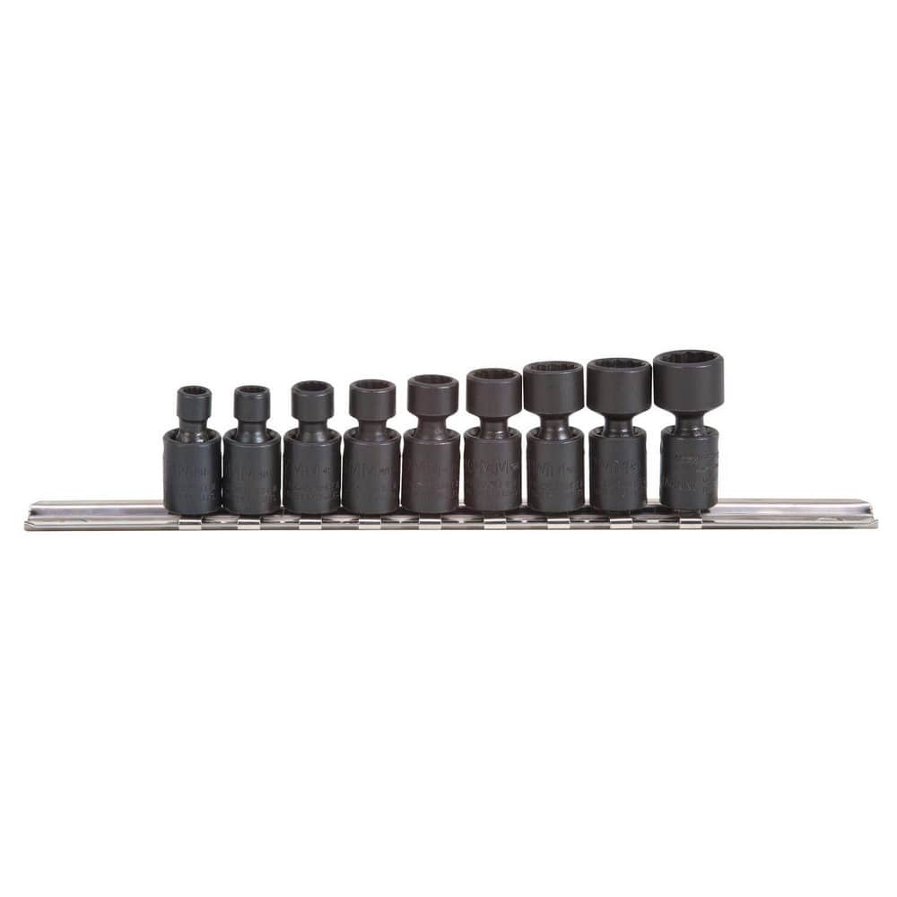 Impact Sockets; Drive Style: Hex; Material: Steel; Finish: Black Oxide; Insulated: No; Non-sparking: No; Deep: No; Number Of Points: 12; Overall Length: 2.00